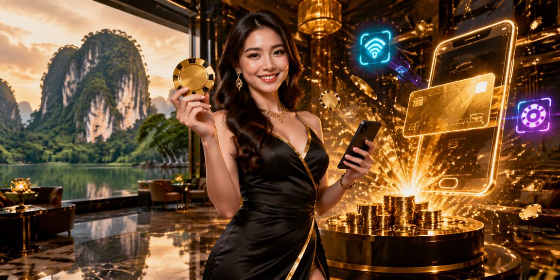 Pemain Ipoh menggunakan mudah alih untuk bermain kasino blackjack secara dalam talian