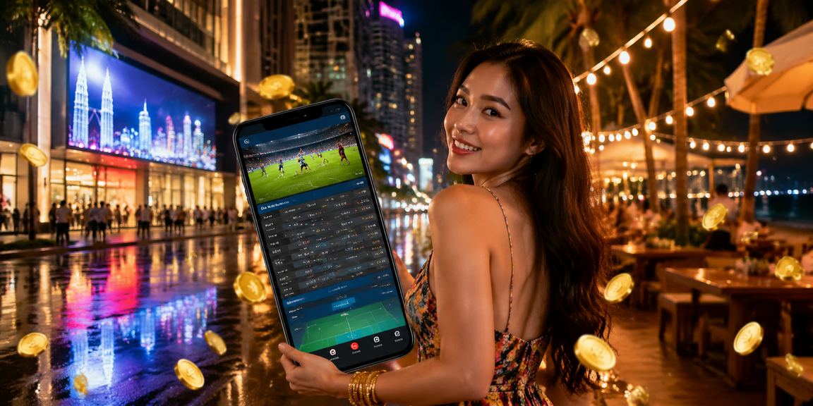 Peminat sukan elektronik di Kuala Lumpur mengakses pertaruhan esport melalui rr150
